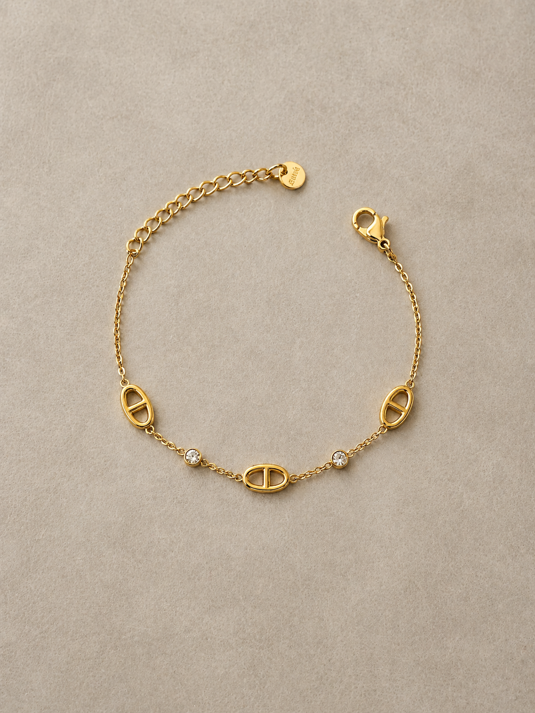 Irrésistible Bracelet Maillons Dorés