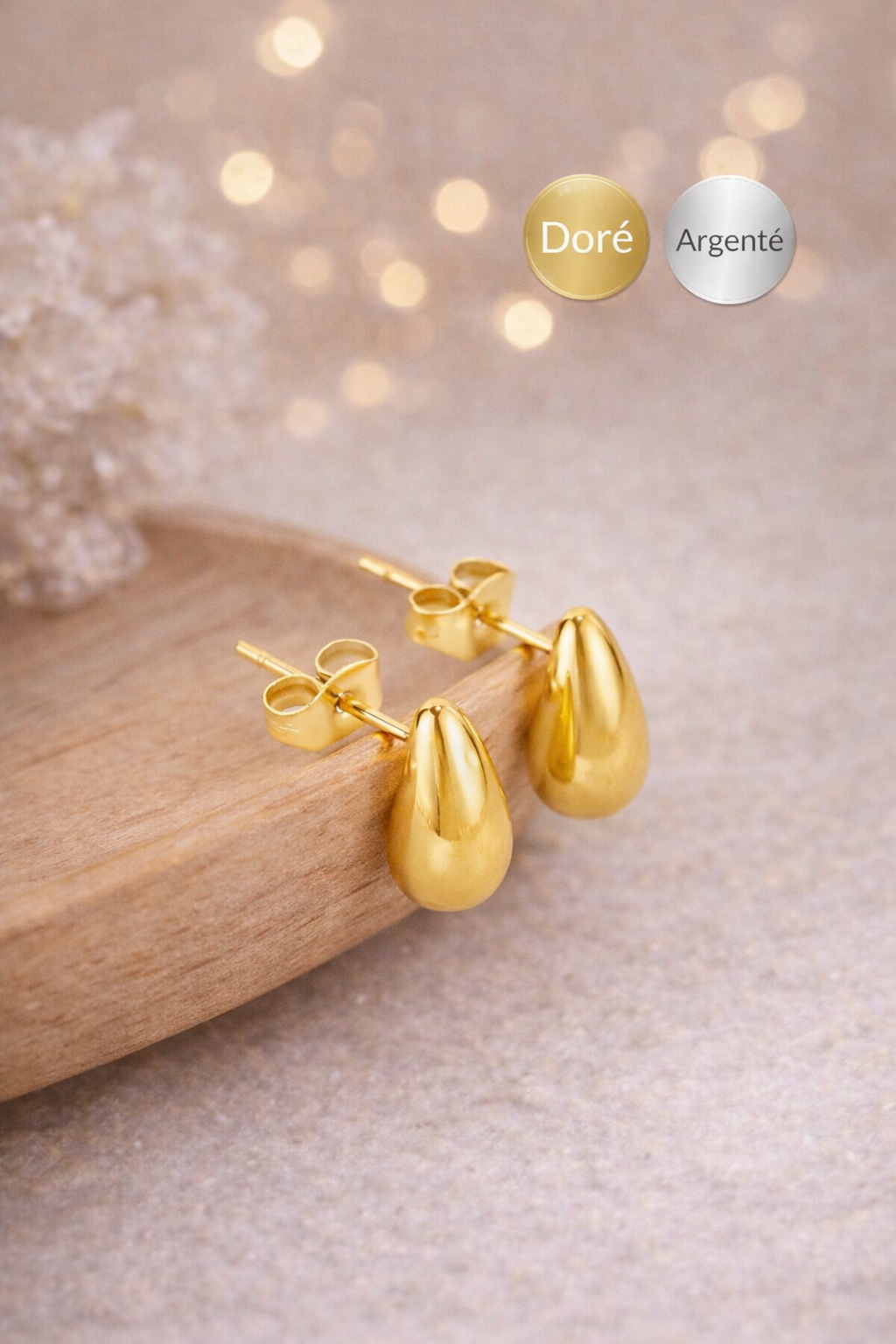 Délicatement Chic Boucles Goutte