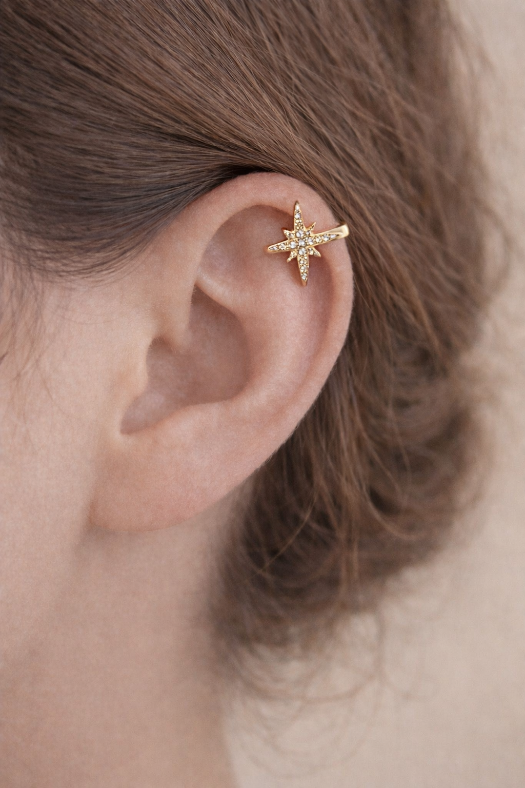 Scintillante Etoile Earcuff