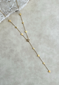 Magnétique Collier Cravate Fleuri – Éclat Céleste