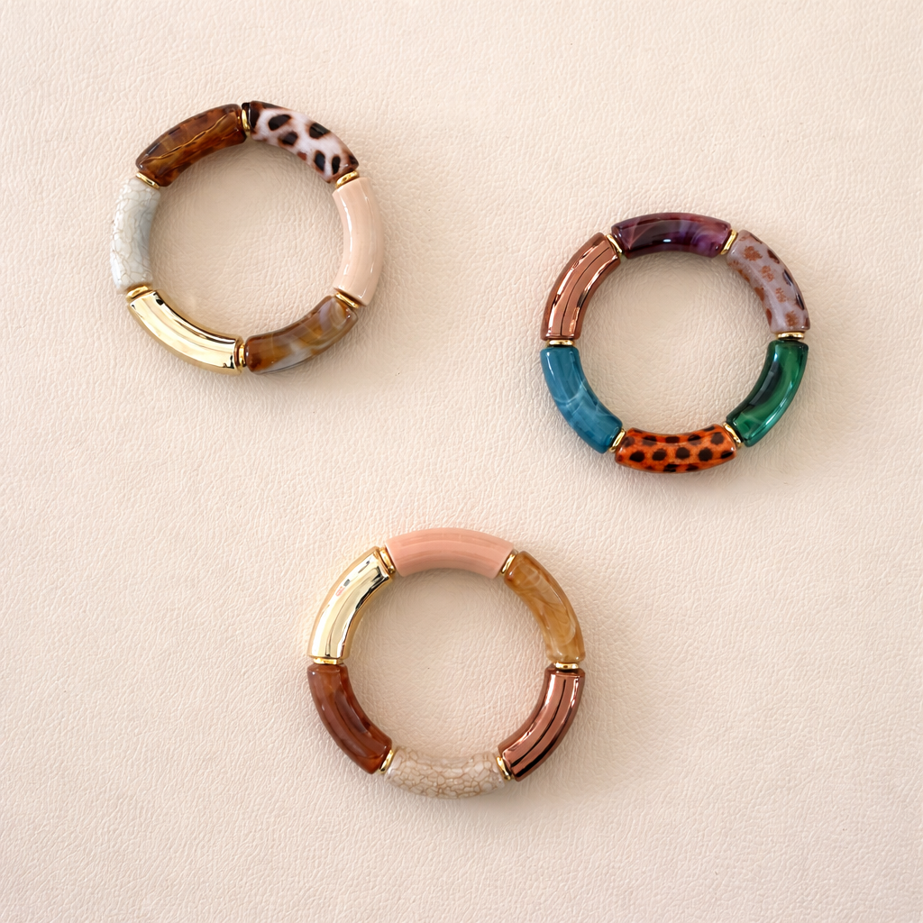Vibrant Bracelet Harmonie Terre et Jungle