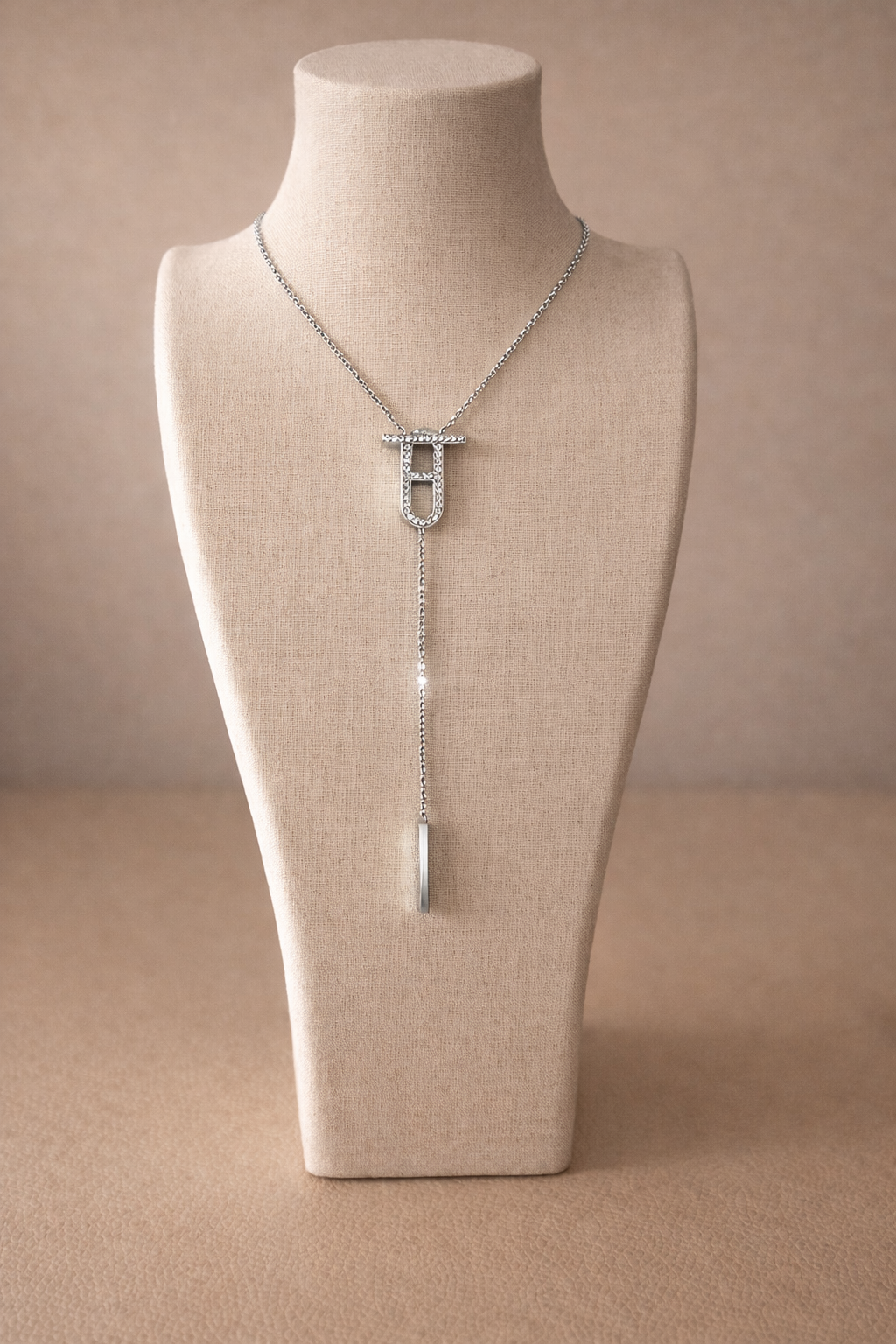 Envoûtant Collier Cravate Y Doré – Éclat Céleste