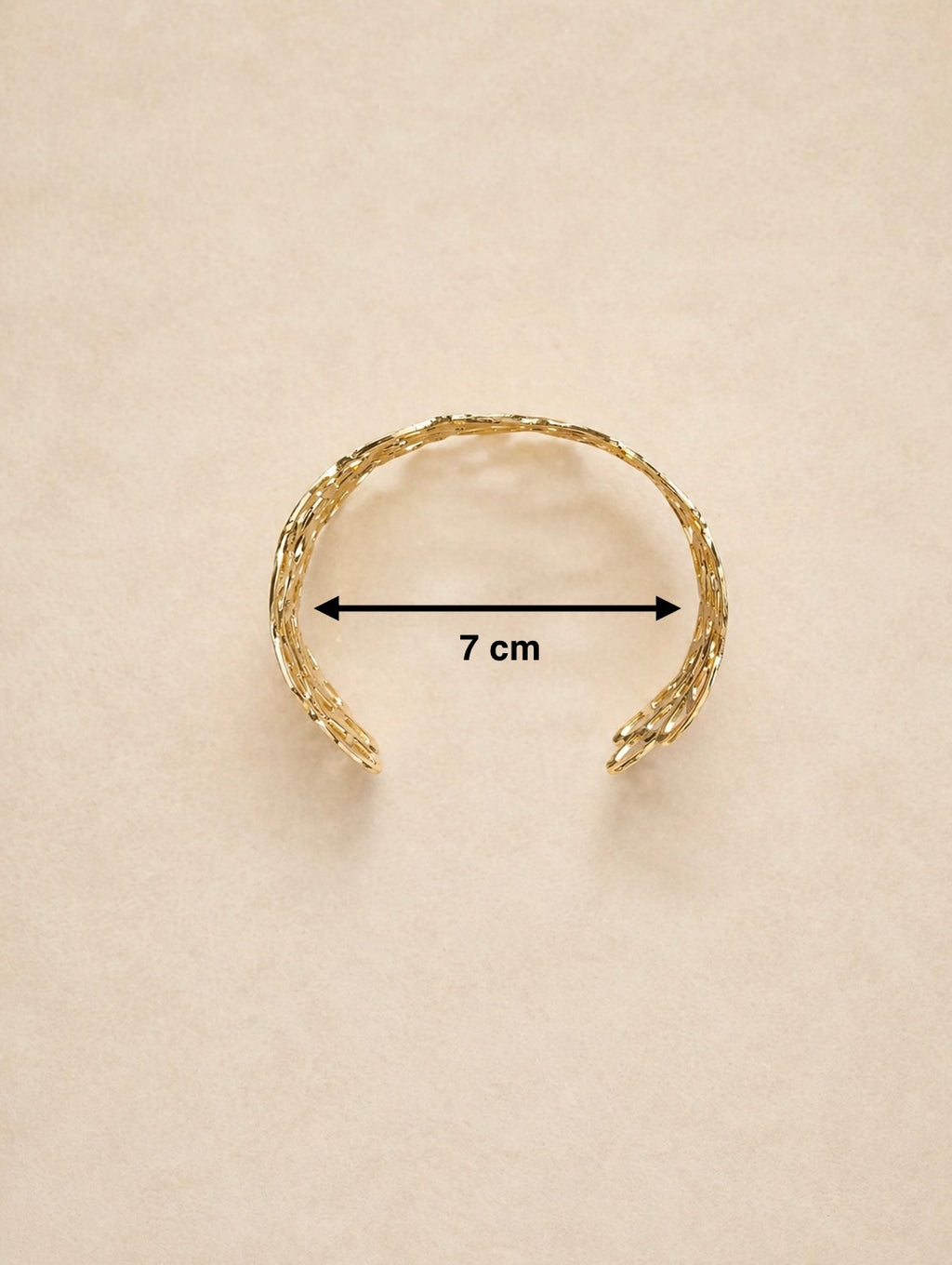 Fascinante Manchette Maille Marine — Bracelet