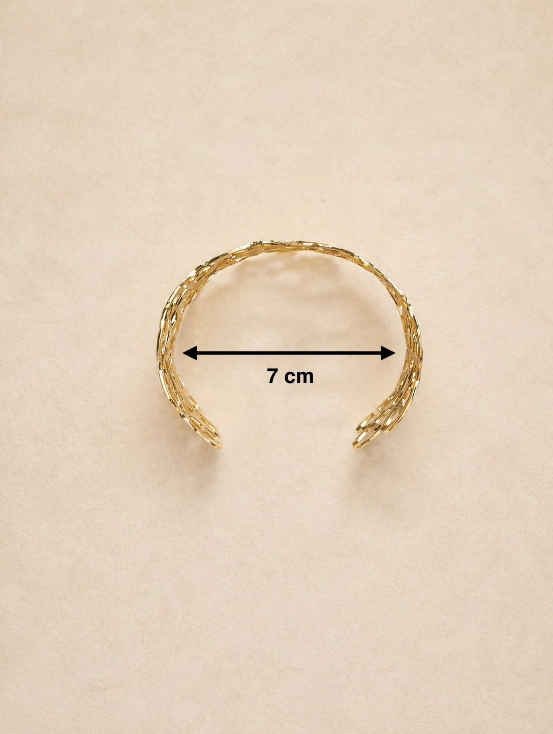 Fascinante Manchette Maille Marine — Bracelet