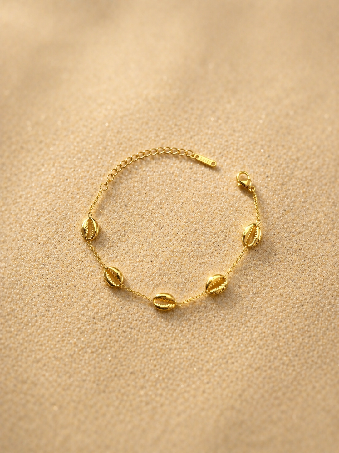 Évasion Coquillage Doré — Bracelet